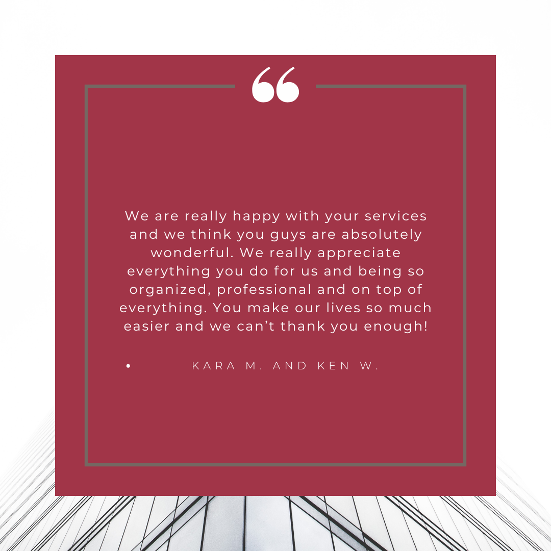 Client testimonial for Rob Gasca Real Estate