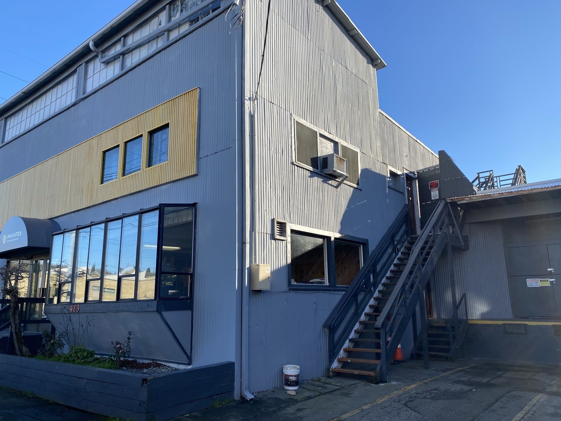 The Paramount Office and Industrial Building Exterior