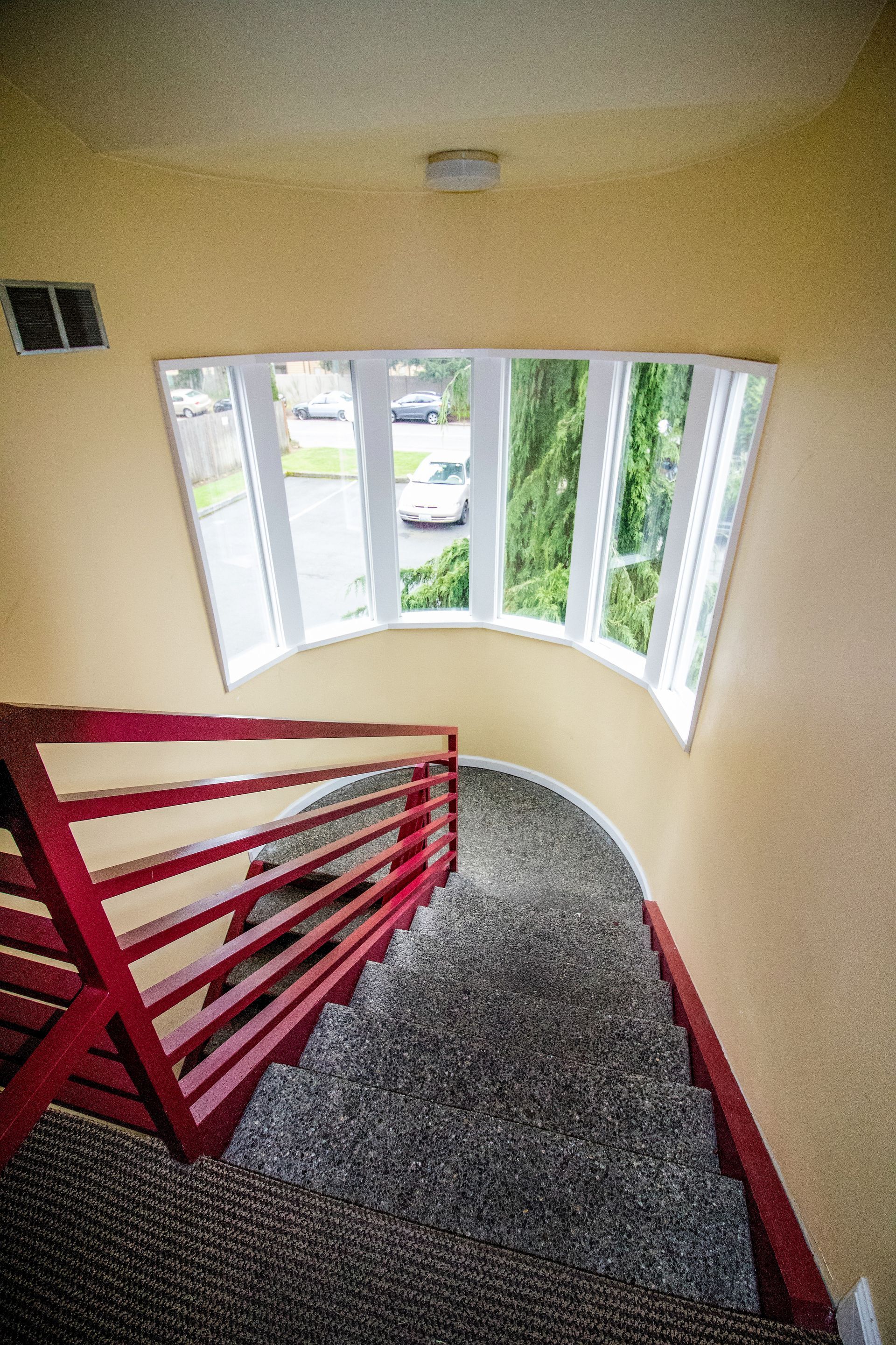Stone court apartments interior of building