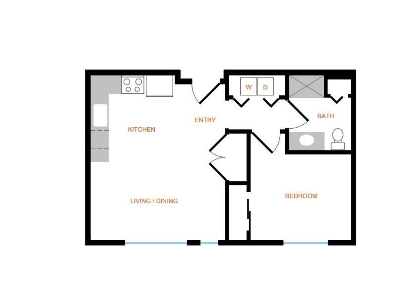 Paramount Apartment Floor Plan