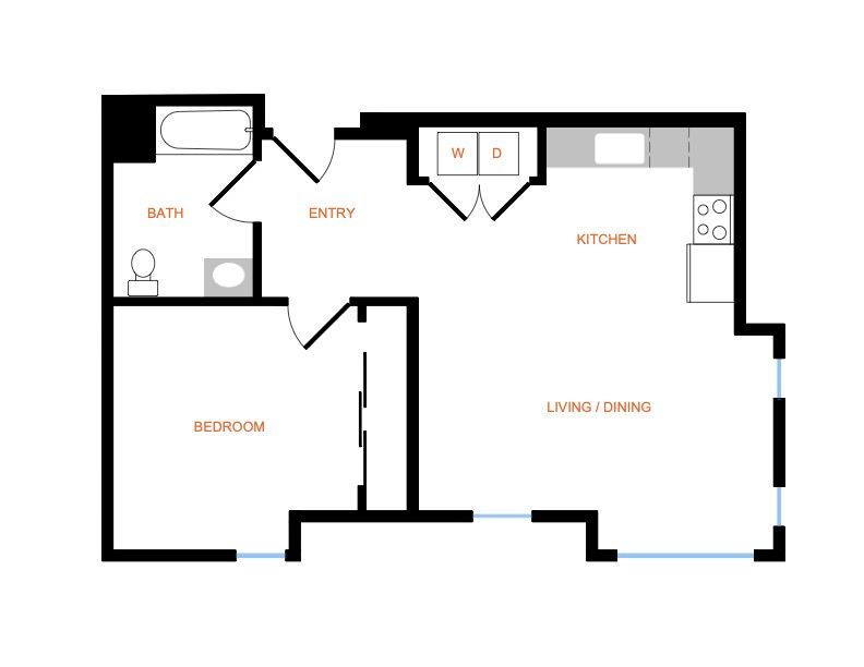 Paramount Apartment Floor Plan
