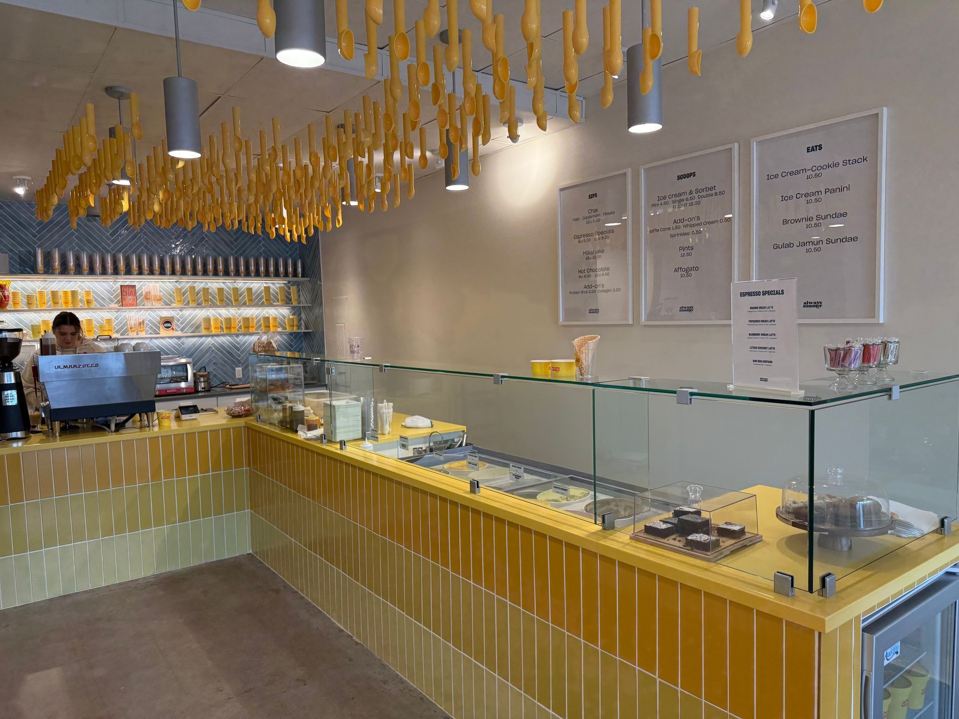 Interior of Always Summer store