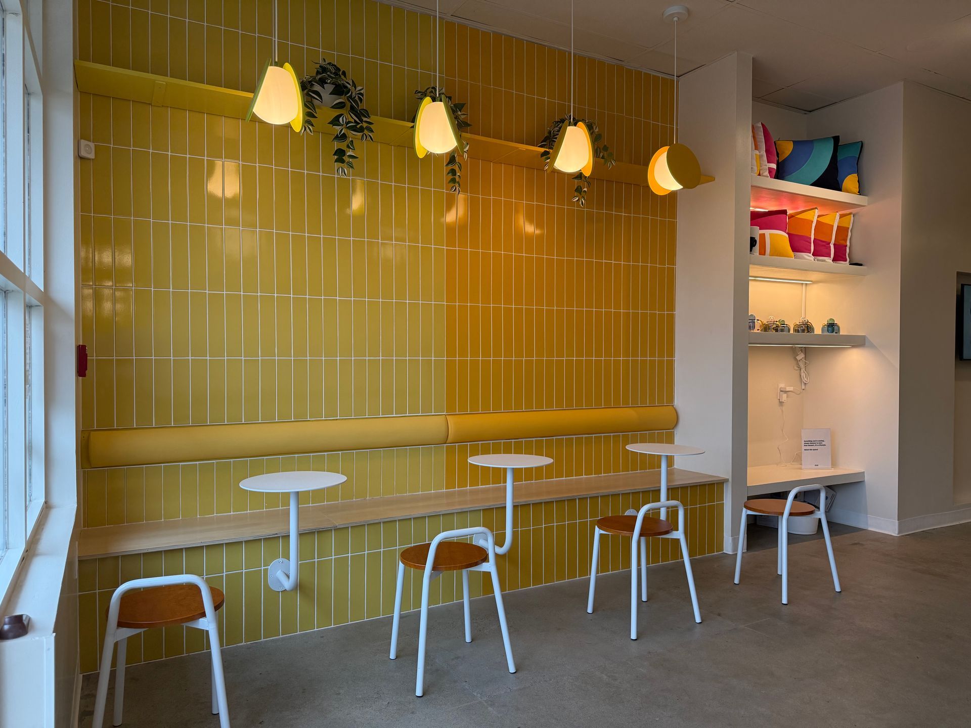 Interior of Always Summer sitting area