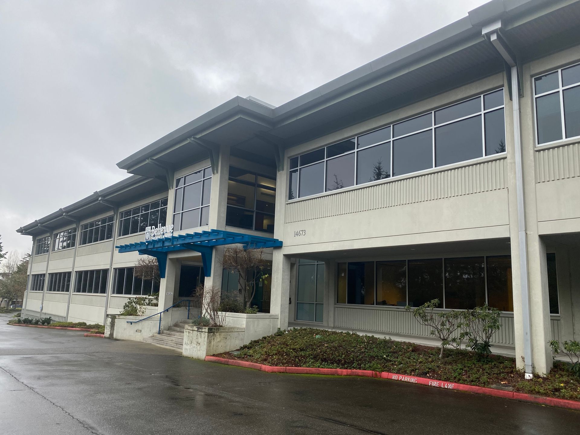 Bellevue College building exterior