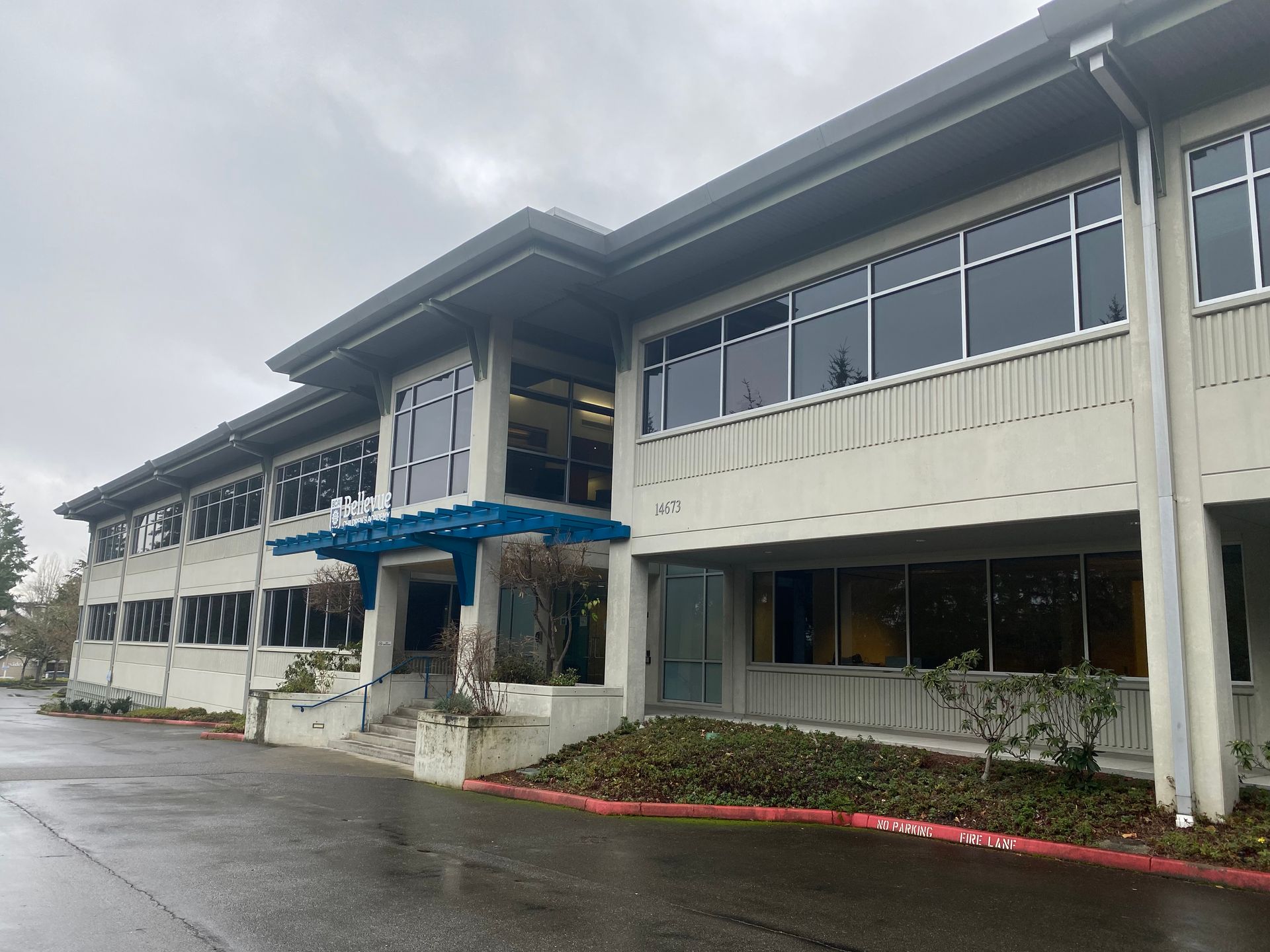 Bellevue College building exterior