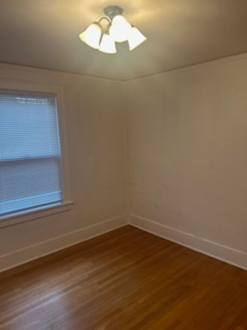 Bedroom of a unit at the Frederick's Apartments in Seattle, WA