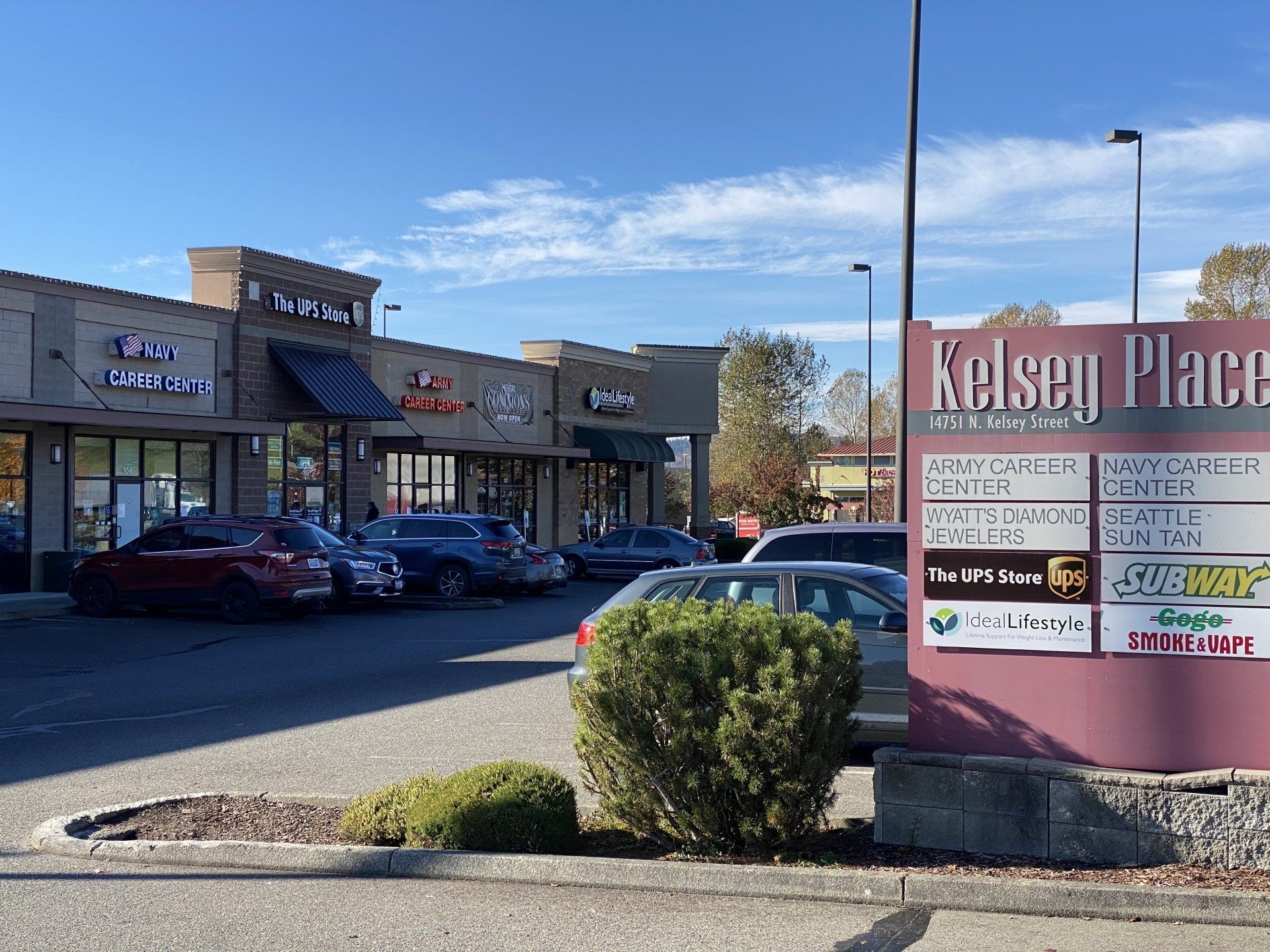 Kelsey Place in Monroe WA Signage