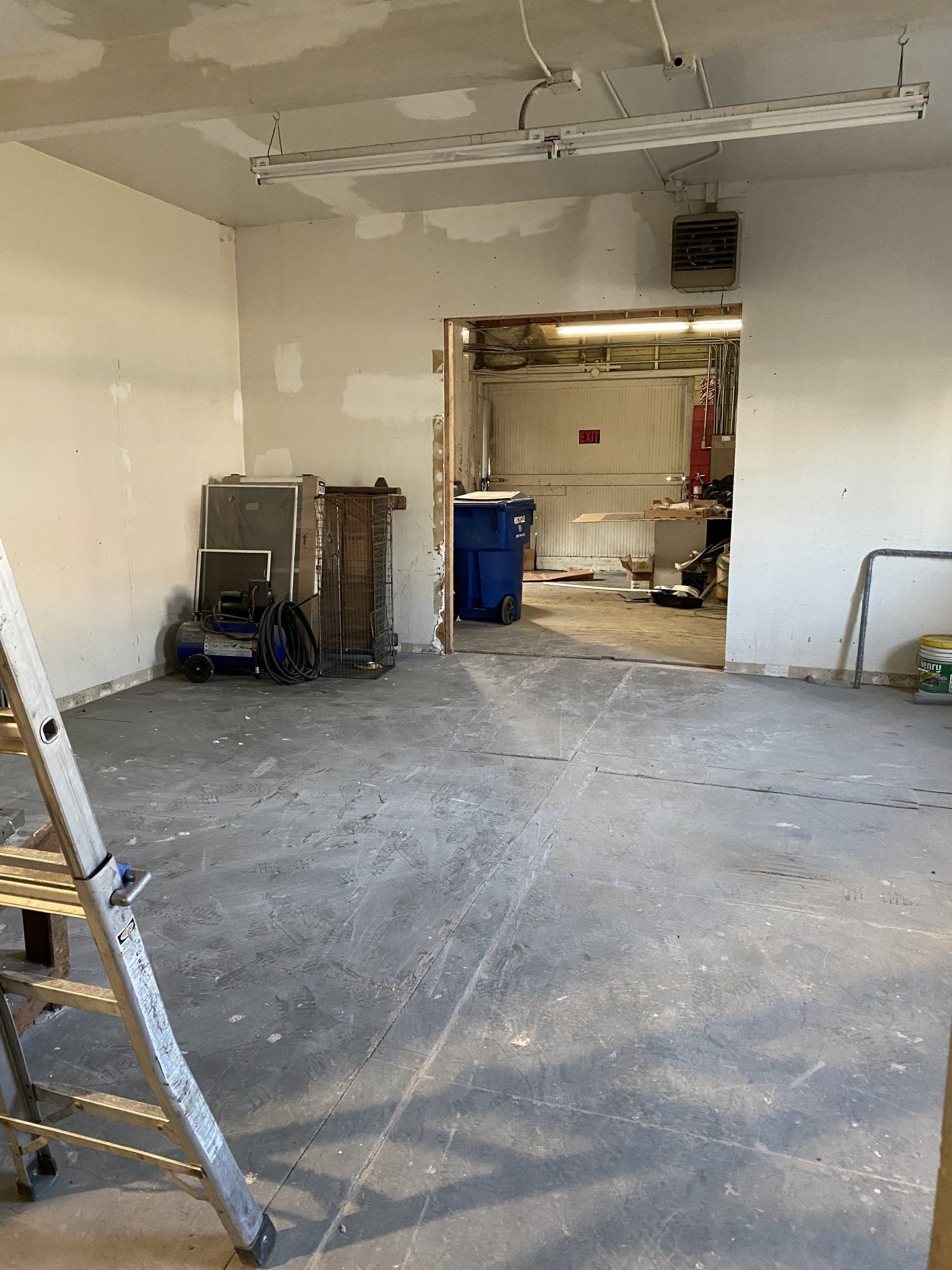 Rife masonry building interior