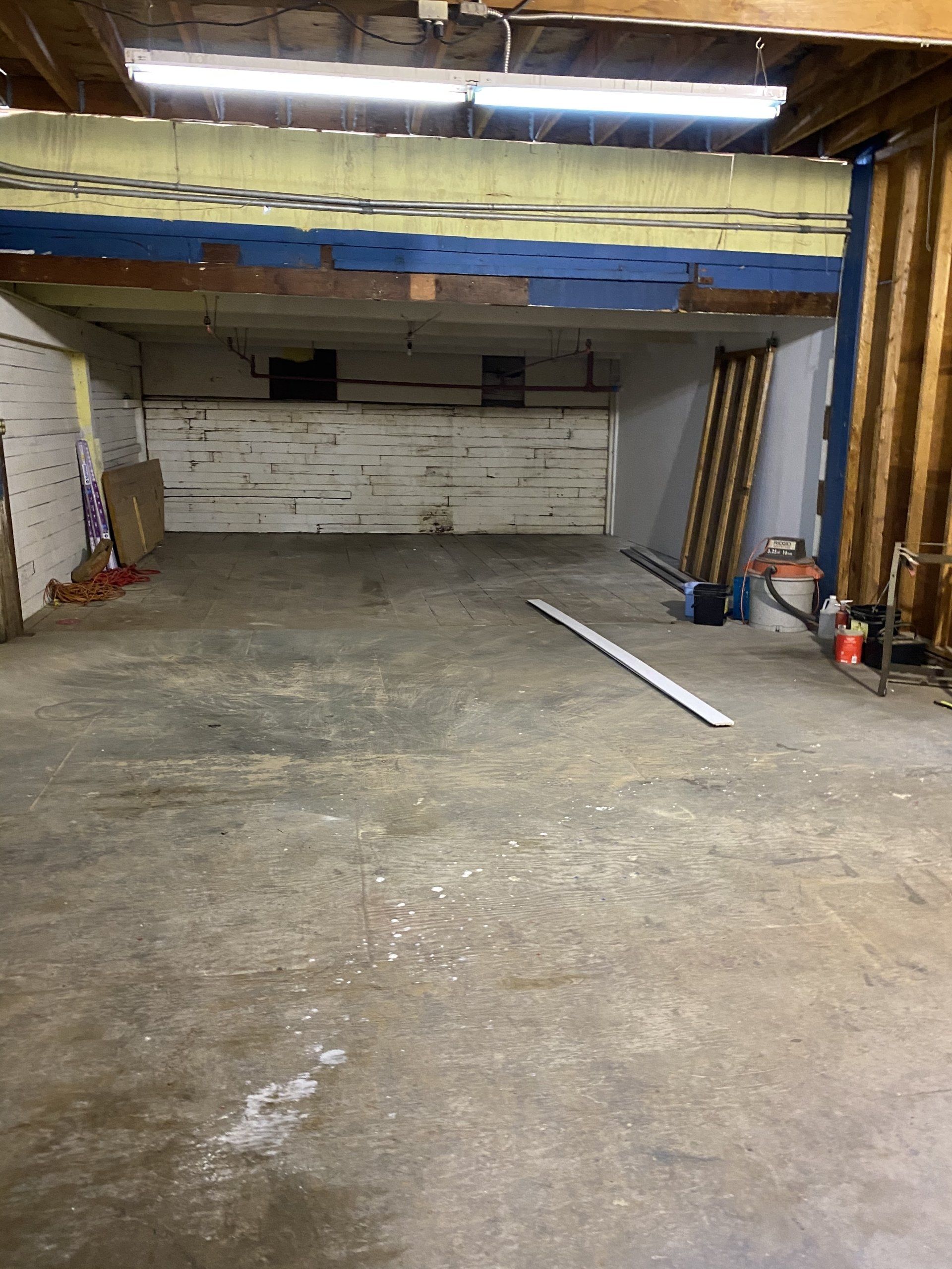 Rife masonry building interior