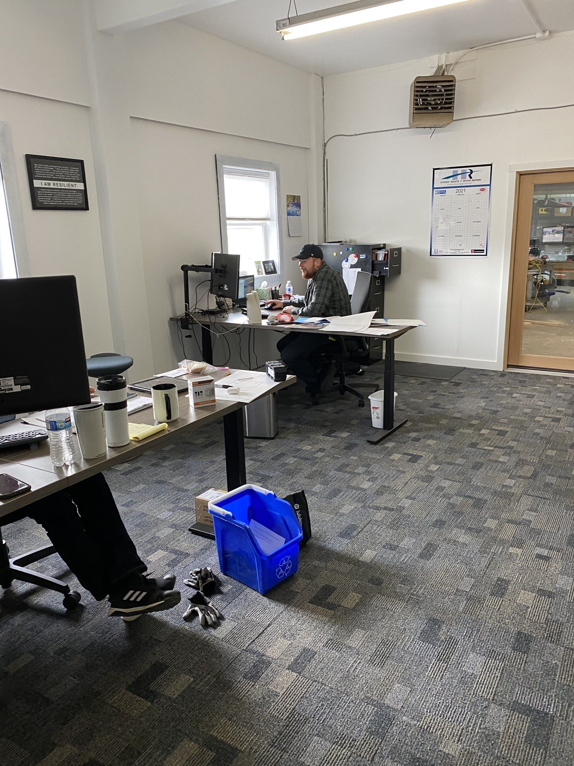 Rife masonry building interior