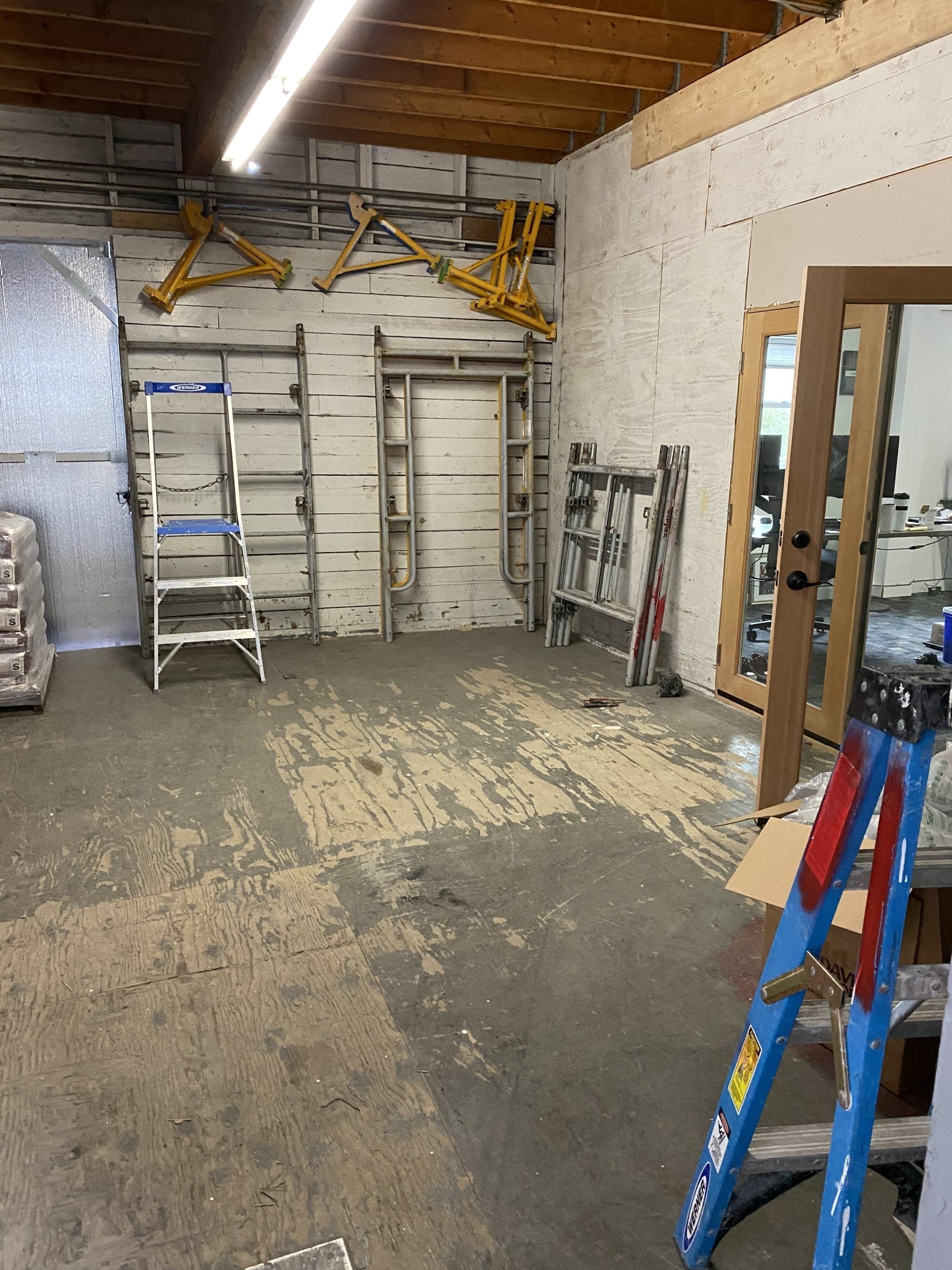 Rife masonry building interior