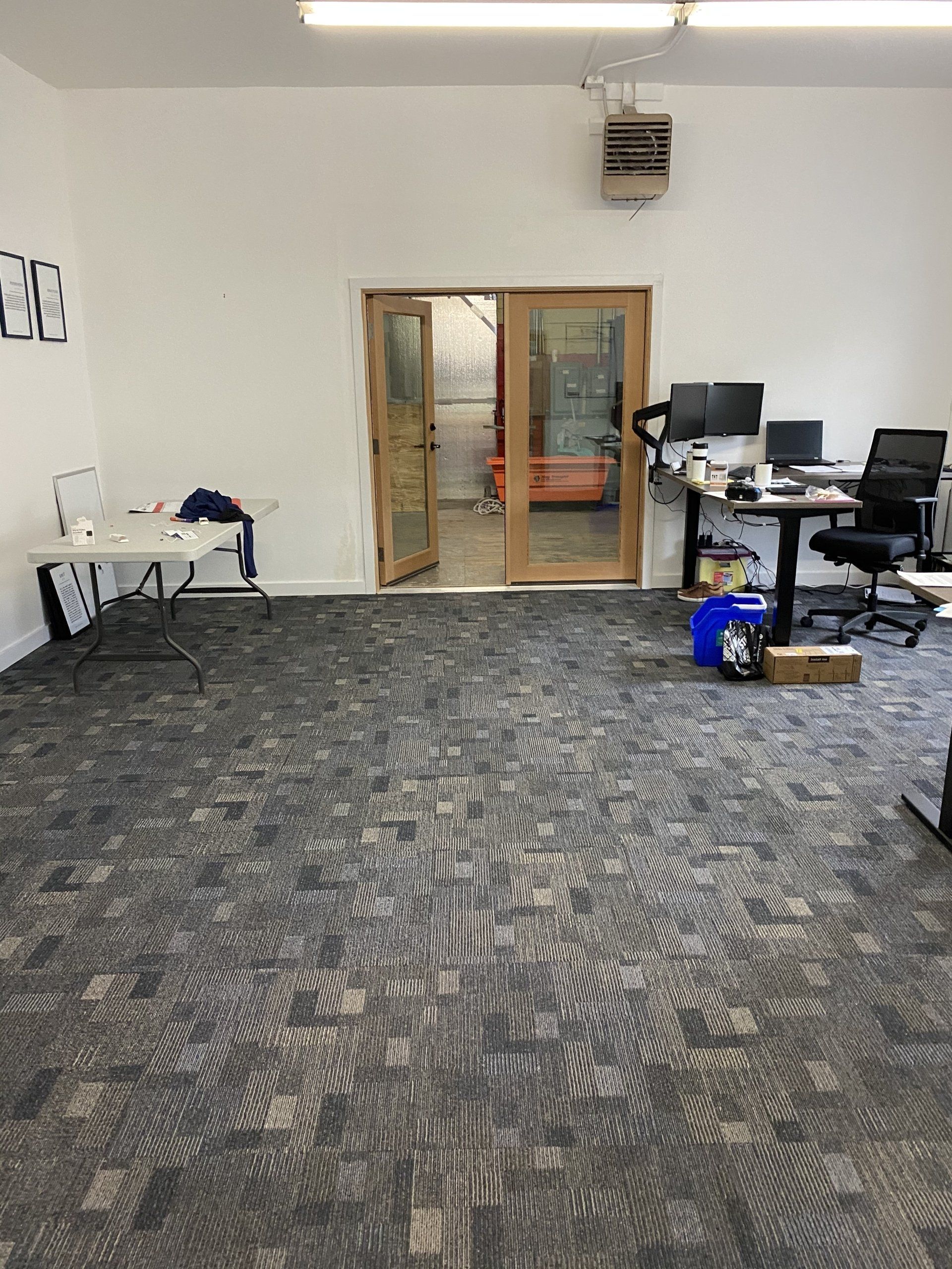 Rife masonry building interior