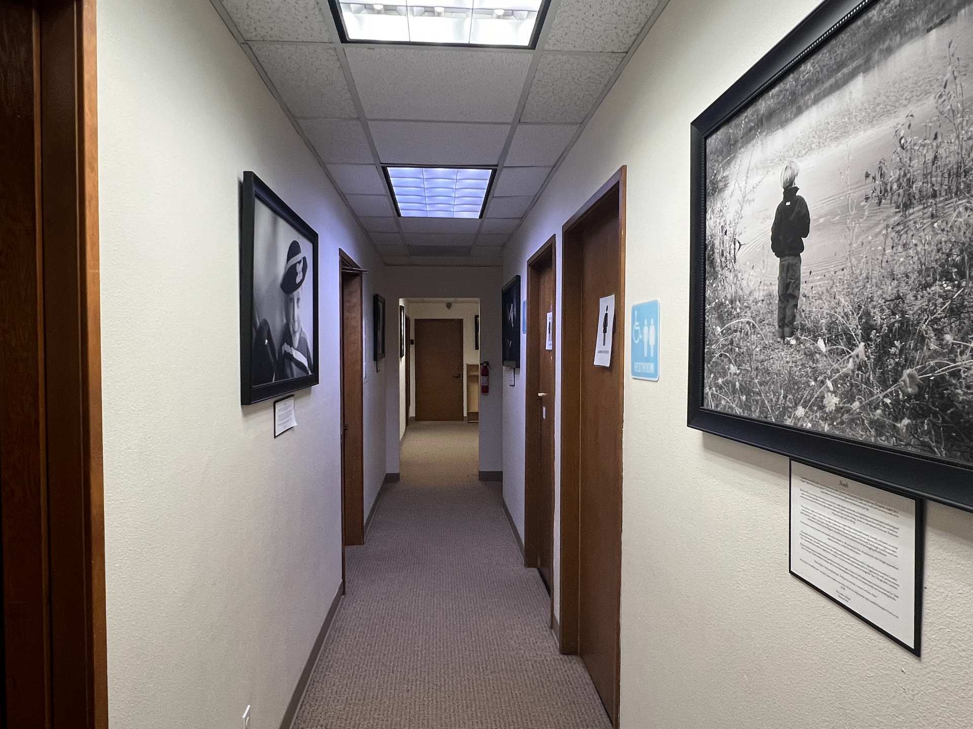 Cimworks Building interior - hallway
