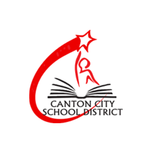 Red arc and star over an open book, figure reaching for the star, 
