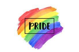 Rainbow flag with
