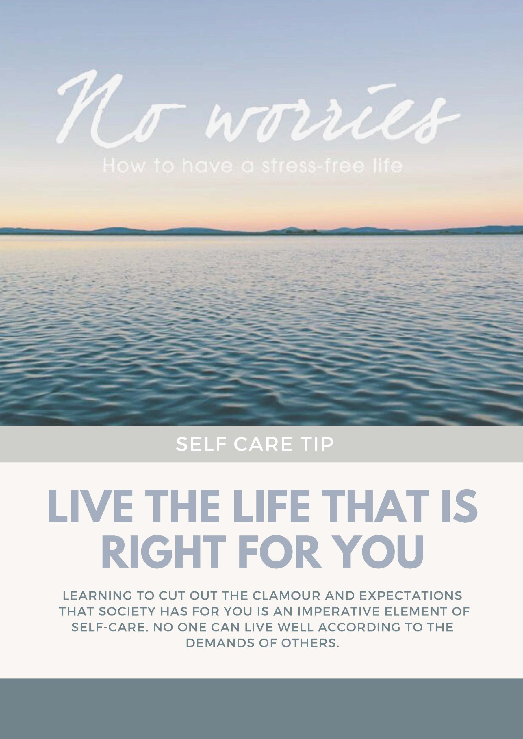 Poster: serene lake background, 