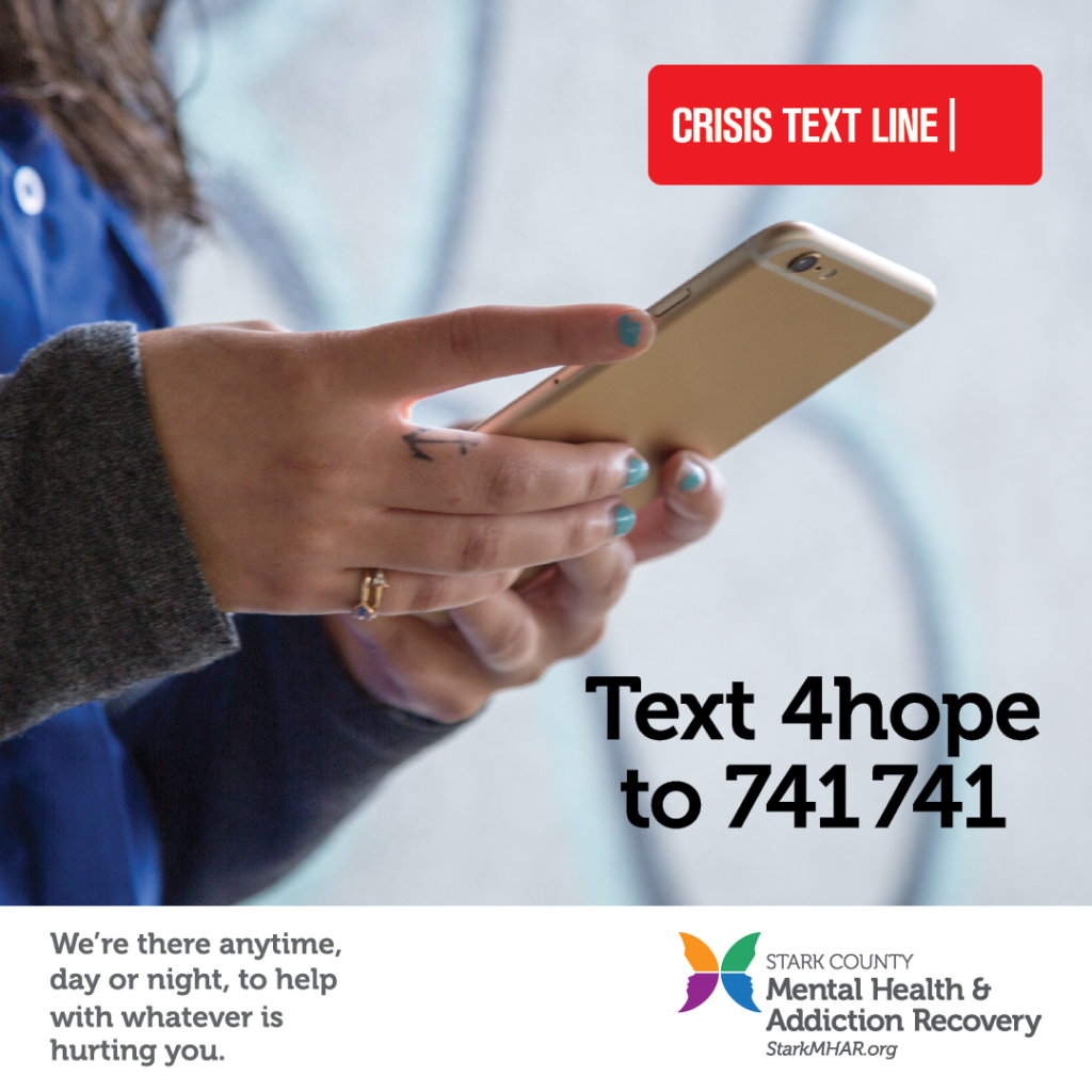 A person texts