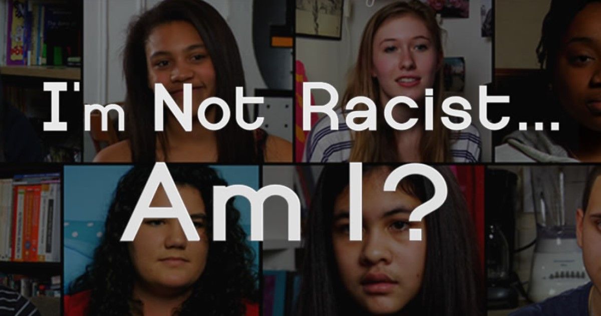 Teens in a split-screen video asking