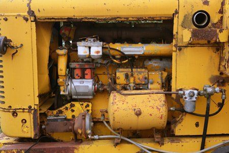Rusty Heavy Equipment — Woolgoolga, NSW — RT Welding Services Pty Ltd