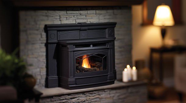 Hampton pellet insert — Freehold, NJ — Fireside Pros