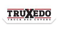 TRUXEDO Truck Bed Covers logo in black and red on a white background