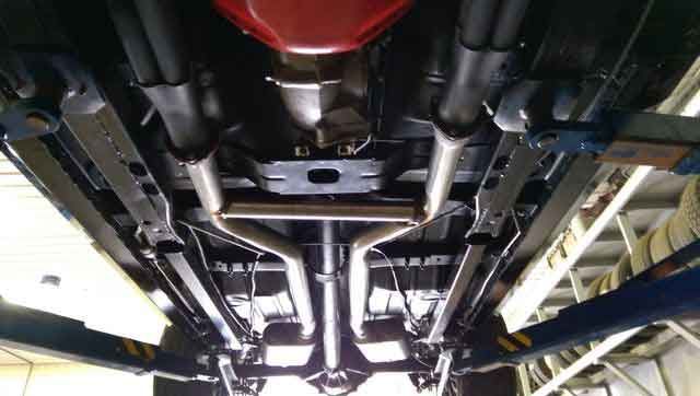 Car Chassis and Exhaust Pipes — Newark, OH — Eric’s Complete Auto Repair