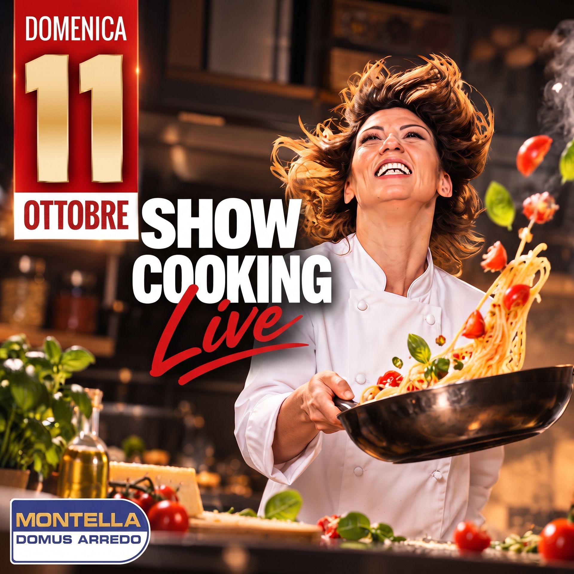 11 ottobre show cooking Montella Domus Pontecagnano Salerno