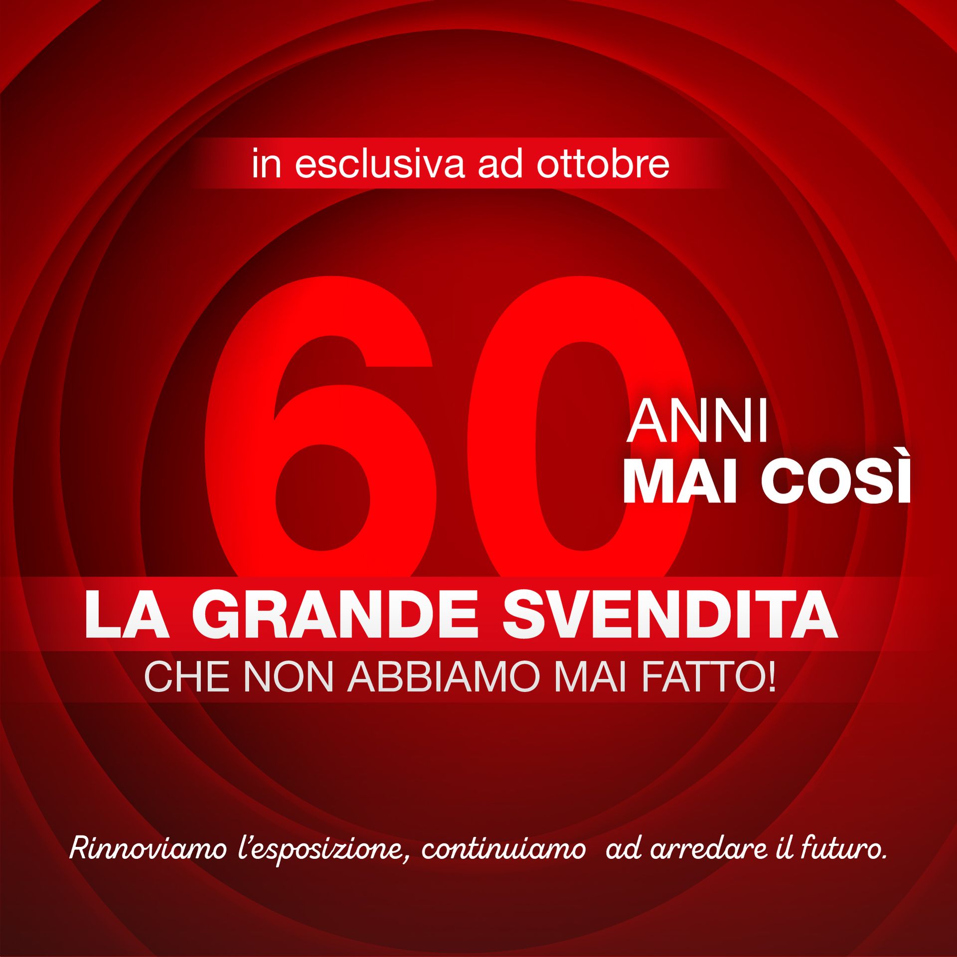 60 anni grande svendita arredo Montella Domus Pontecagnano Salerno