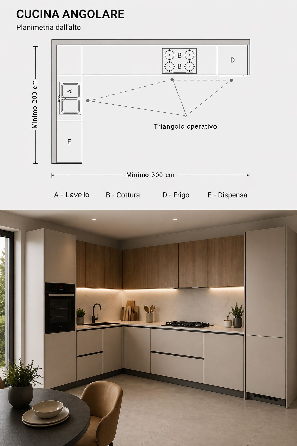 cucina angolo progettazione cucina Montella Domus