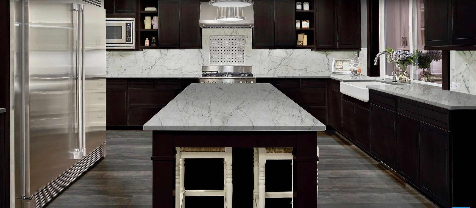 Contemporary Traditional Kitchen Remodel by Kitchen & Bath Center LLC project photo
