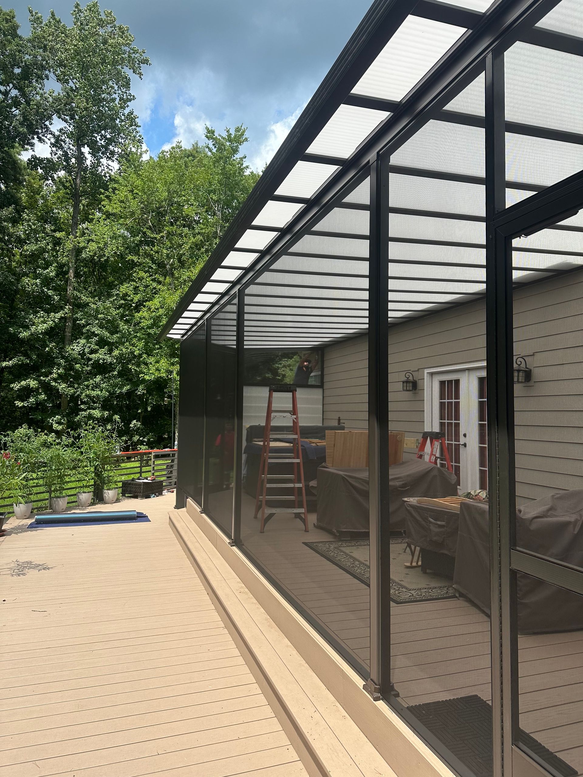 Recent Outdoor Screen Installation Projects in Raleigh, NC