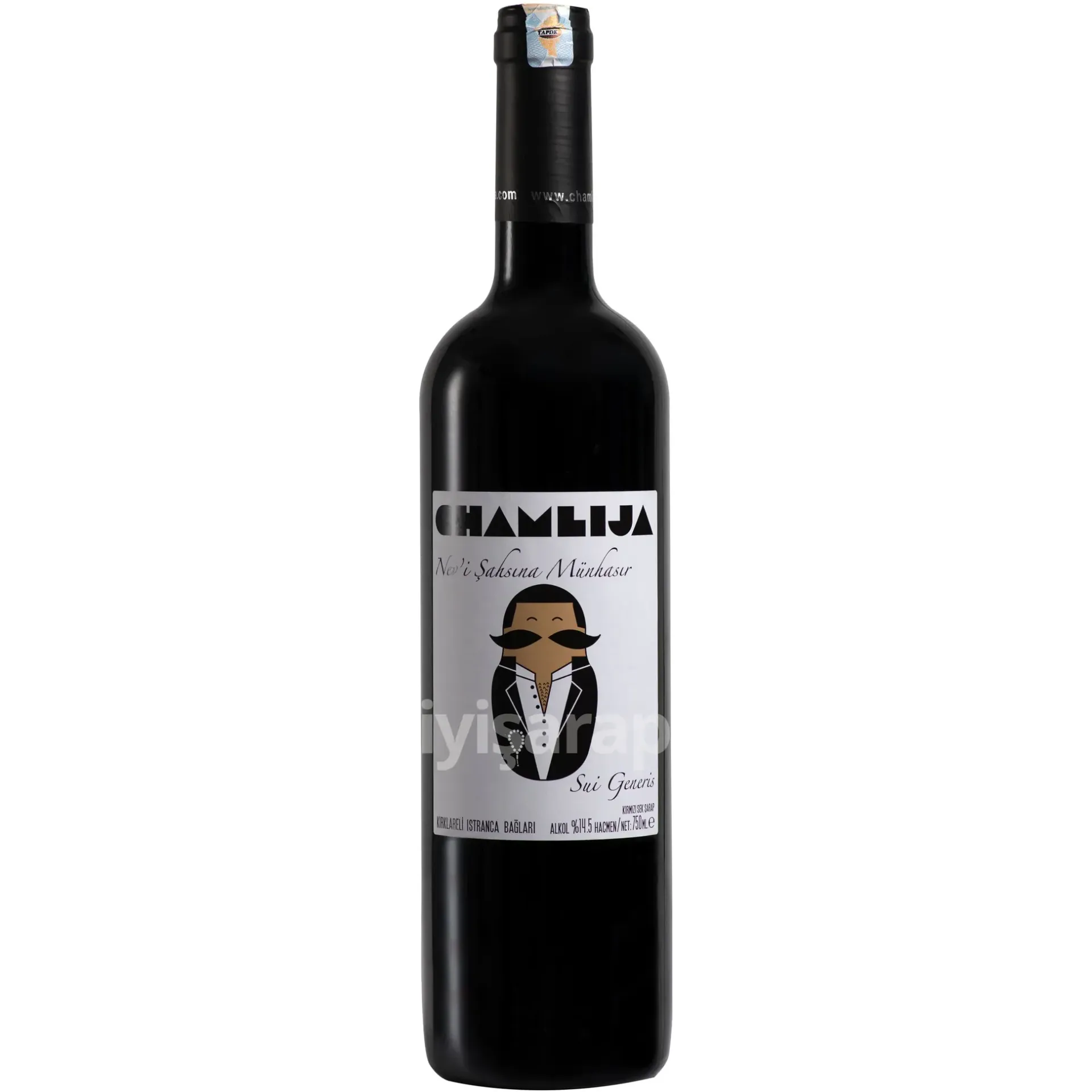 <b>Chamlıja Nev-i Şahsına Münhasır</b><br> Merlot, Cabernet Sauvignon, Cabernet Franc