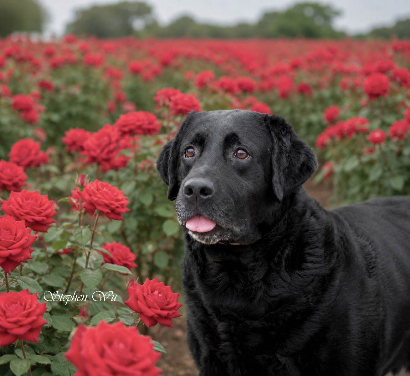 Zeno, a Labrador Retriever at Toptail Labradors.