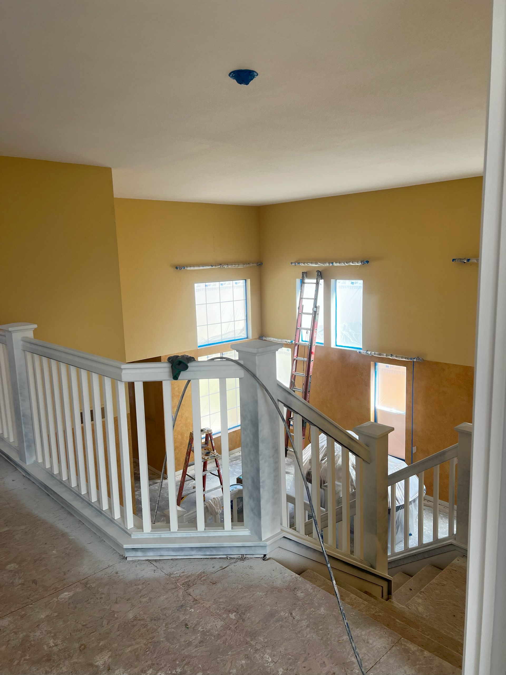 Before Painting Railing