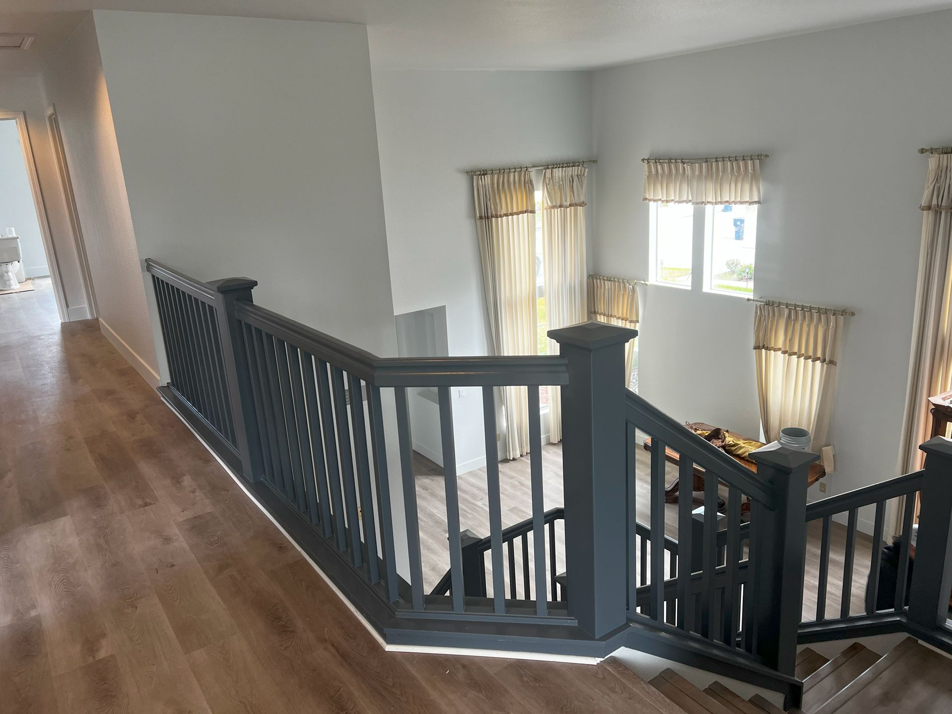 After Painting Railing