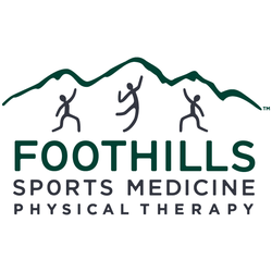 The logo for foothills sports medicine physical therapy