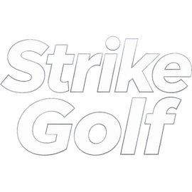 White rectangular banner with a thin black line across the top and a black block at the right end.