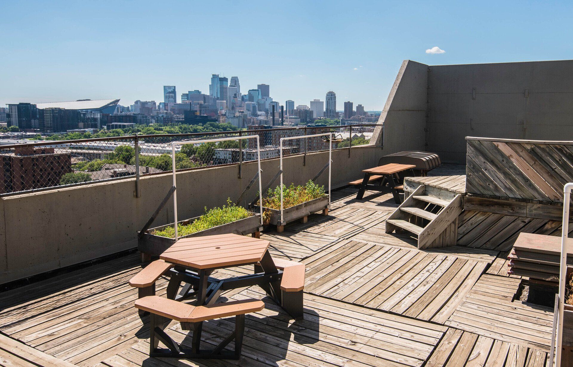 Chateau Rooftop Deck