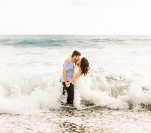 Orange County Wedding Photographer | Beach Photo shoot | Shy Heart Studios 