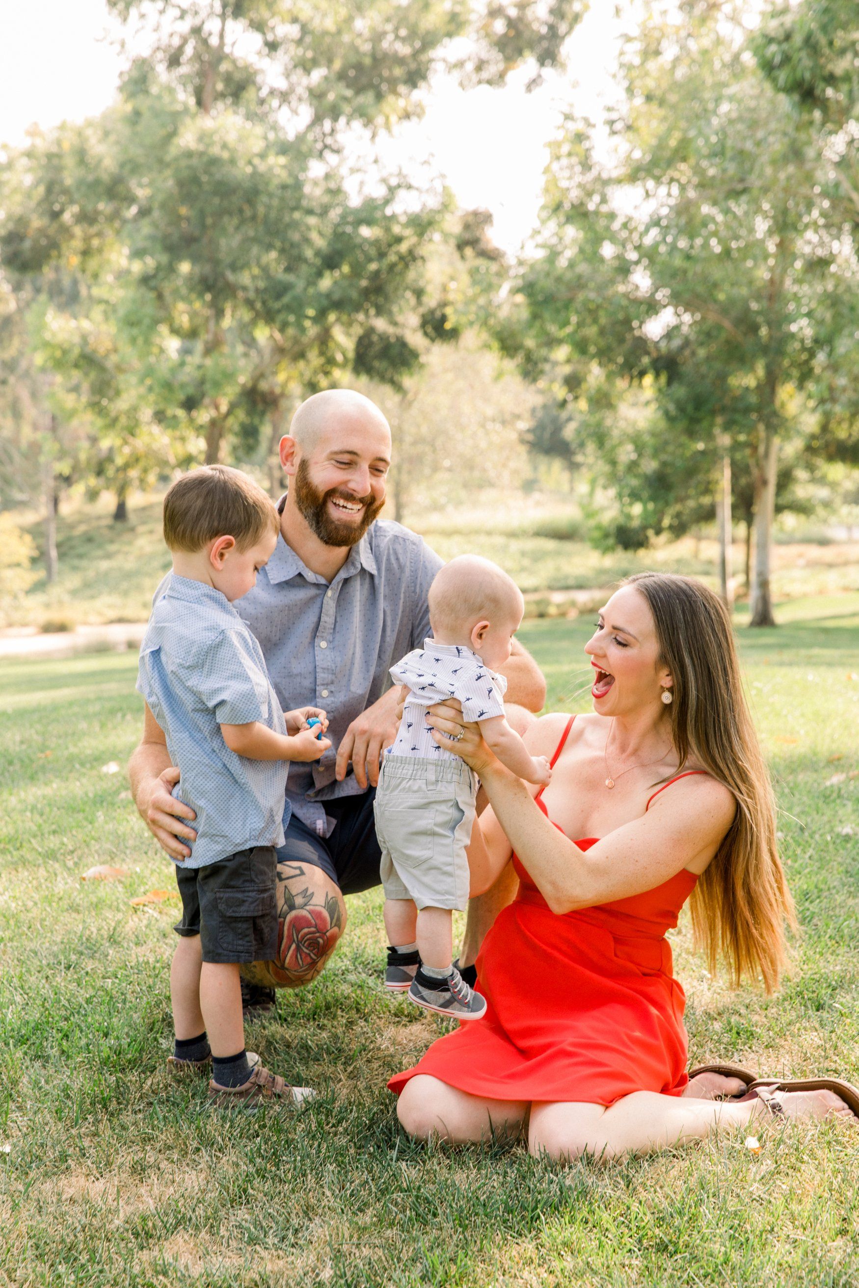 Shy Heart Studios | Orange County Family Photographer | Family Portrait