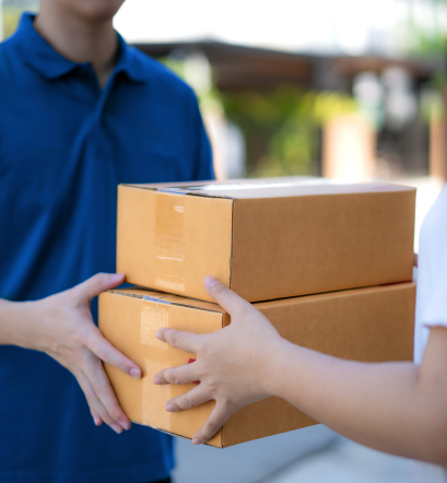 A man delivering packages - Baltimore, MD - Magic Messengers