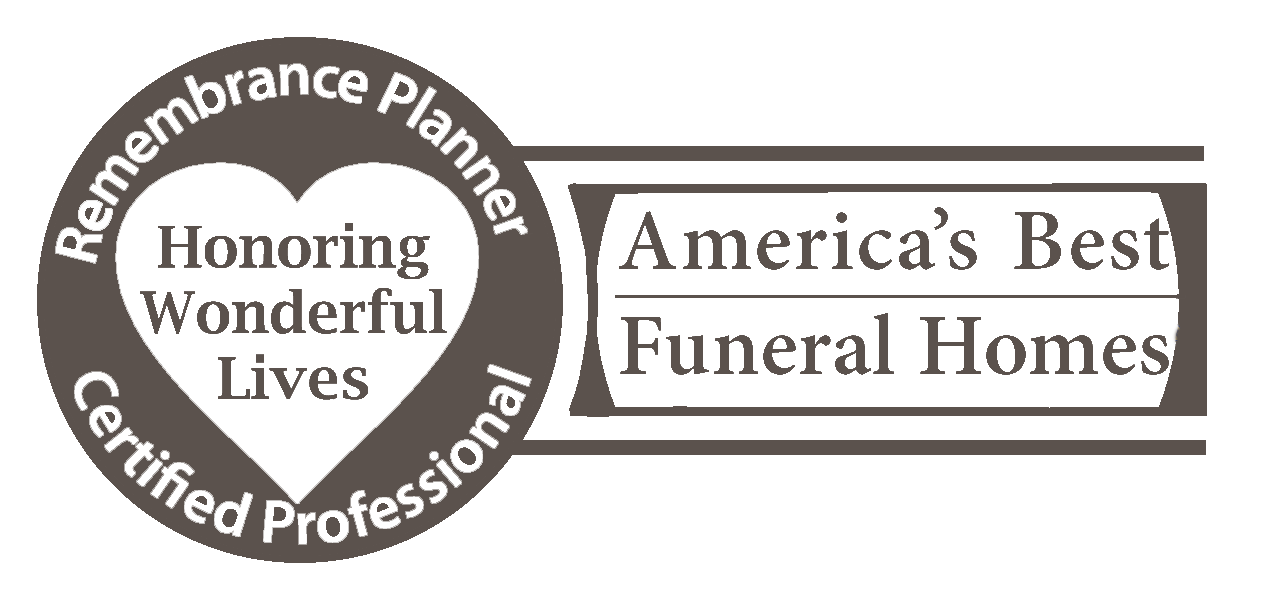 The logo for america 's best funeral homes honoring wonderful lives