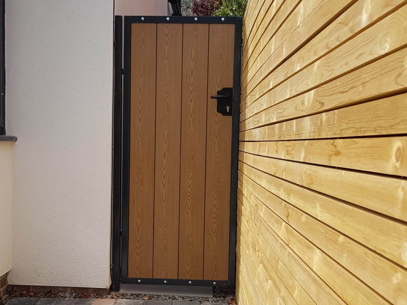 Metal Gates & Railings Derby black painted metal framed gates