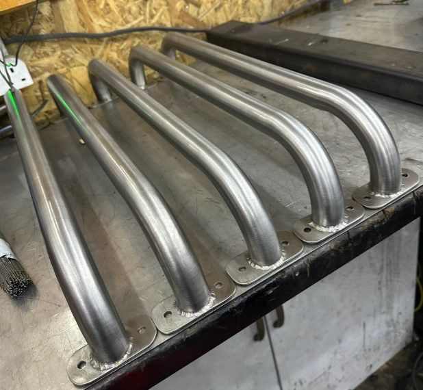 Metal Gates & Railings Derby aluminium tig welding some grab handles