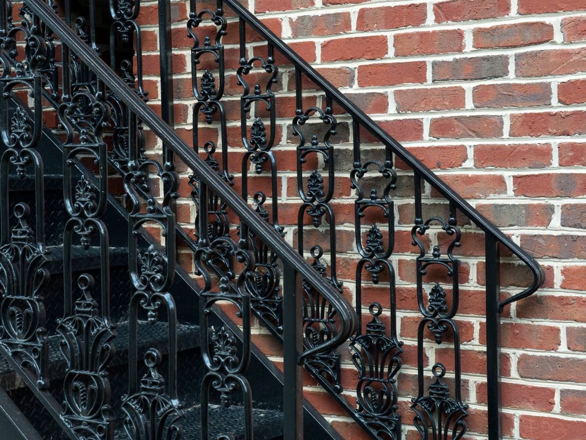 Metal Gates & Railings Derby decorative handrails and metal staircase fitted in Derby