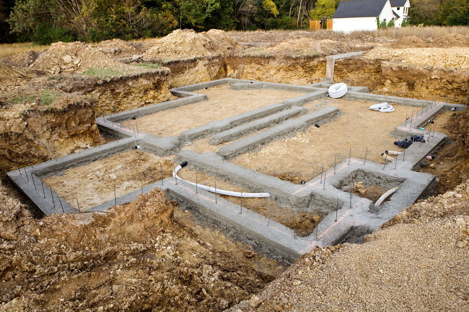 Home Construction Foundation Footings — Blackwood SA — Blackwood Earthmoving