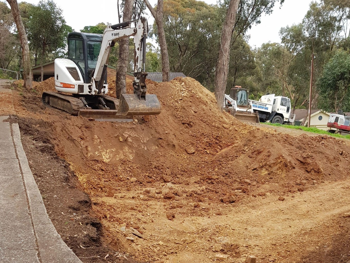 Site Cuts — Blackwood SA — Blackwood Earthmoving