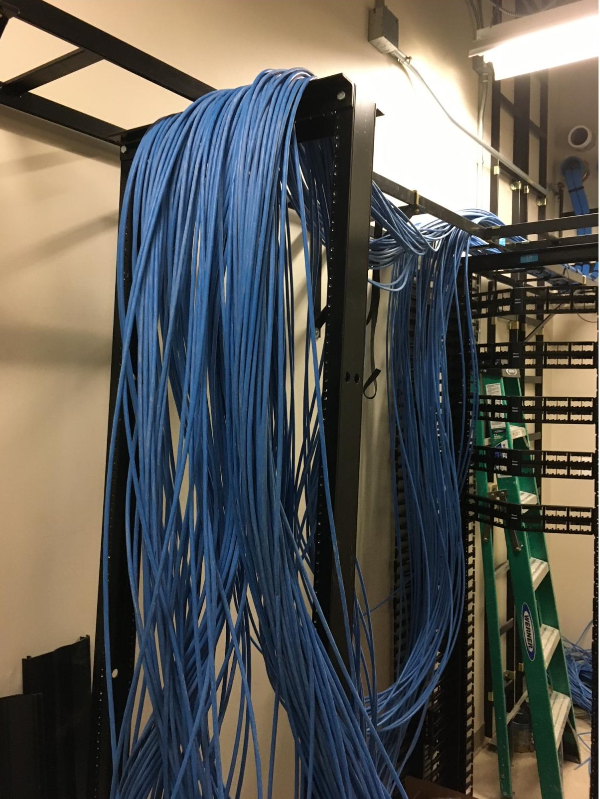 Disorganized Cables