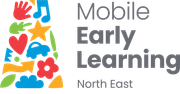 Mobile Early Learning North East Logo