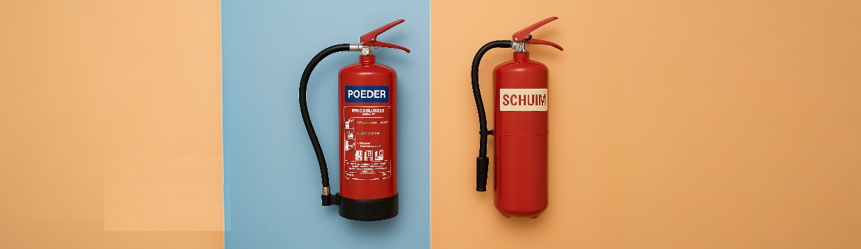 Poederblusser kopen of een schuimblusser bestellen